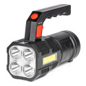 Led taskulamp 4 reziimi 300lm laetav