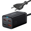 Baseus GaN3 Pro fast charger GaN 2 x USB Type C / 2 x USB 65W PD, QC4.0+, AFC, PPS + cable USB Type 