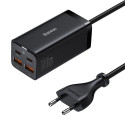 Baseus GaN3 Pro fast universal GaN charger 2 x USB Type C / 2x USB 100W PD3.0, QC4.0 +, AFC black (C Baseus GaN3 Pro fast universal GaN charger 2 x USB Type C / 2x USB 100W PD3.0, QC4.0 +, AFC black (C