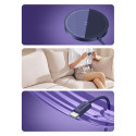 Baseus Simple Mini3 magnetic charger MagSafe Qi 15W purple