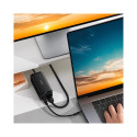 Baseus fast charger GaN5 Pro HUB HDMI 2 x USB-C / USB-A / HDMI 4K 30Hz 1.5m black + USB-C cable - US