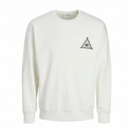 Dressipluus ilma kapuutsita, meeste Jack & Jones Jjmystic Valge Pruun