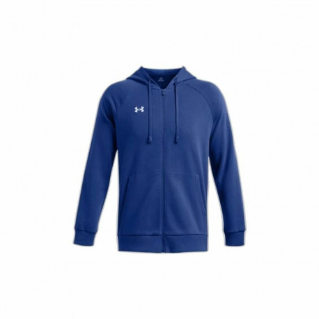 Men’s Hoodie Under Armour Rival Fleece Fz Blue