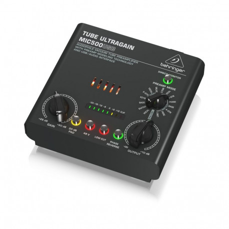 Behringer MIC500USB audio eelvõimendi