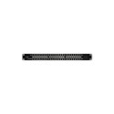 Qoltec 54477 patch paneel RACK 48V 24 porti passiivne PoE süstik must