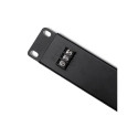 Qoltec 54477 patch paneel RACK 48V 24 porti passiivne PoE süstik must