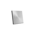 Asus SDRW-08U7M-U USB 2.0 liides DVD±RW CD lugemiskiirus 24x CD kirjutamiskiirus 24x hõbedane lauaar