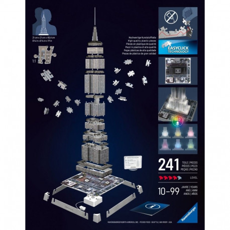 Puzzle 3d empire state building