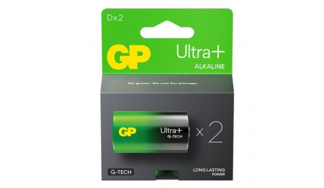 GP LR20 Ultra+ (G-TECH) batteries 2 pcs.