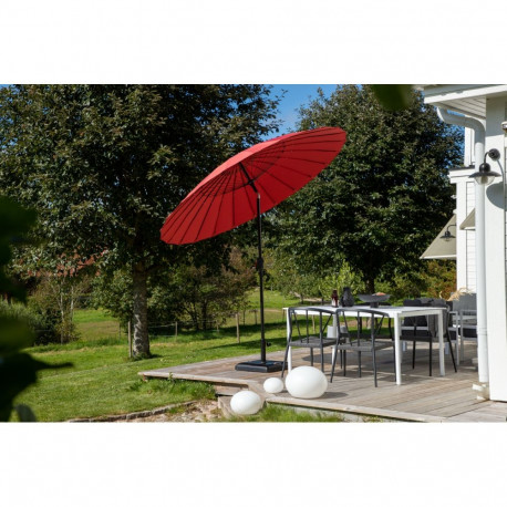 Päikesevari Palmetto D270, punane