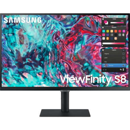 "68,6cm/27'' (3840x2160) Samsung ViewFinity S8 S27B800TGU 16:9 5ms IPS HDMI 2xThunderbolt4 VESA Pivo