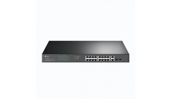Switch|TP-LINK|TL-SG1218MP|Desktop/pedestal|Rack|16x10Base-T / 100Base-TX / 1000Base-T|PoE+ ports 16