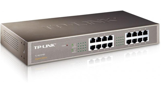 Switch|TP-LINK|16x10Base-T / 100Base-TX / 1000Base-T|TL-SG1016D
