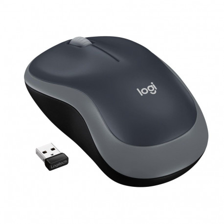 Logitech wireless mouse M185, grey (910-002235)