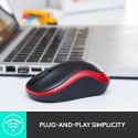 MOUSE USB OPTICAL WRL M185/GREY 910-002238 LOGITECH