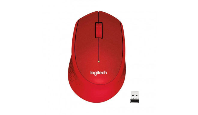 MOUSE USB OPTICAL WRL M330/SILENT RED 910-004911 LOGITECH
