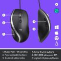 MOUSE USB OPTICAL M500S/BLACK 910-005784 LOGITECH