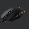MOUSE USB OPTICAL G203/BLACK 910-005796 LOGITECH