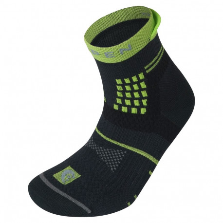 Wo X3TWC Trail Running Eco Anthracite/Green sokid - M