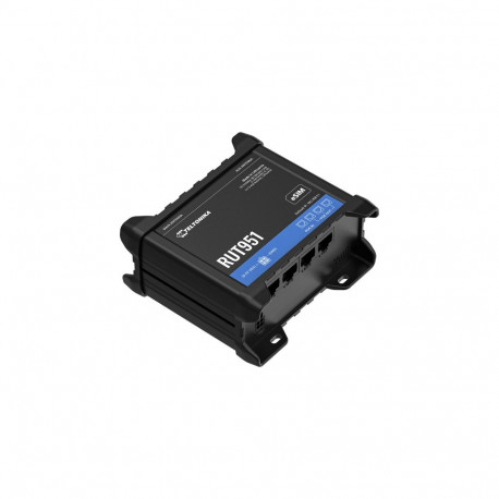 Tööstuslik PoE+ LTE Wifi Ruuter: 2.4GHz, 3xLAN, 802.11b/g/n MIMO, -40°C-75°C, IP30, eSIM, 90W Budget