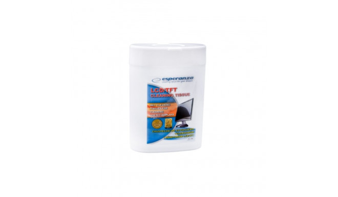 Esperanza ES106 LCD/TFT WET SCREEN CLEANING TISSUES 100pcs