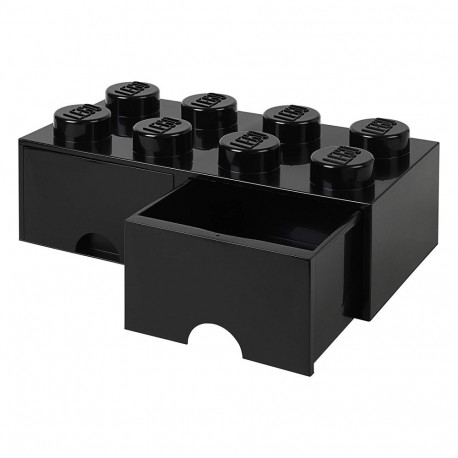 LEGO Brick Drawer 8 schwarz (schwarz)