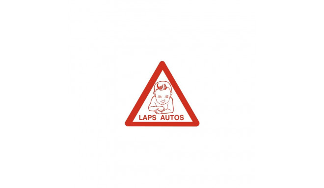 Väline kleebis "Laps autos"