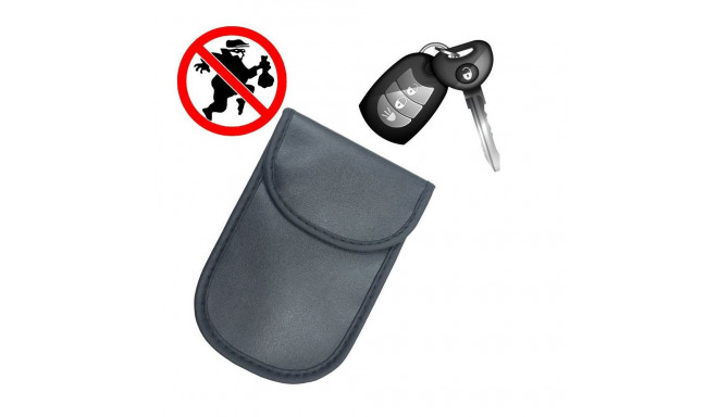 Anti-theft case for car keys blocking radio waves Keyless Faraday Box cover Faraday cage 14 cm with 