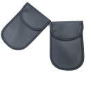 Anti-theft car key case Faraday Cage 14x10cm, black