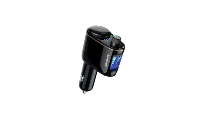 Baseus S-06 Bluetooth/USB car FM transmitter (Overseas Edition) - black
