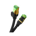 Baseus fast RJ45 cat. network cable. 8 40Gbps 20m braided black