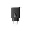 Baseus Cube Pro 65W GaN charger 2x USB-C USB-A - black