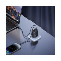 Baseus Cube Pro 65W GaN charger 2x USB-C USB-A - black