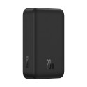 Baseus akupank 20000mAh Magnetic Mini 20W + USB-C kaabel, must