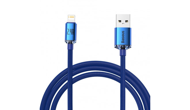 Baseus Crystal Shine Series cable USB cable for fast charging and data transfer USB Type A - Lightni