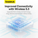 Baseus Brilliance Series keyboard case for iPad 10.2'' (2019/2020/2021) + USB-C cable - black