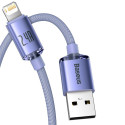 Baseus kaabel USB - Lightning Crystal Shine Series 2m, lilla