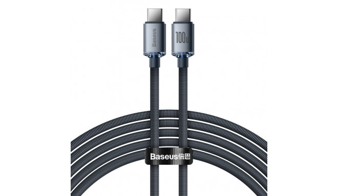 Baseus CAJY000701 USB-C - USB-C PD cable 100W 5A 480Mb/s 2m - black