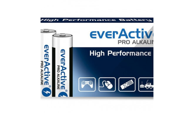 Aluseline patareid everActive Pro Alkaline LR6 AA - kiles - 10 tükki