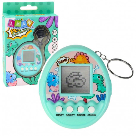 Tamagotchi virtuaalne lemmikloom 168W1 võtmehoidja kellukesega, türkiis