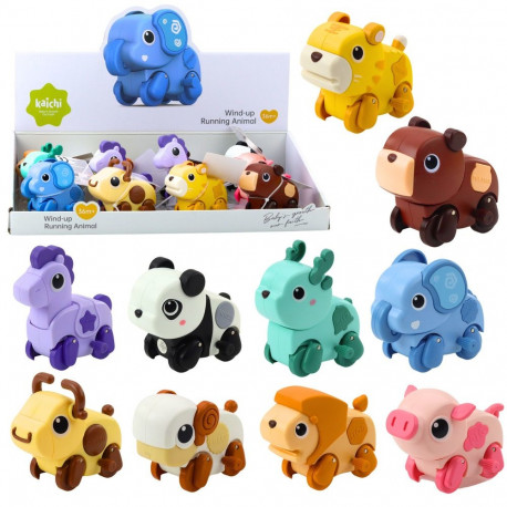 Keritav sõitev loomake mänguasi väikelapsele mix