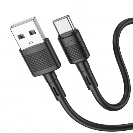 HOCO X83 USB A to USB C 1m cable black