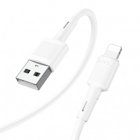 HOCO cable USB A to Lightning 2.4A X83 1m white