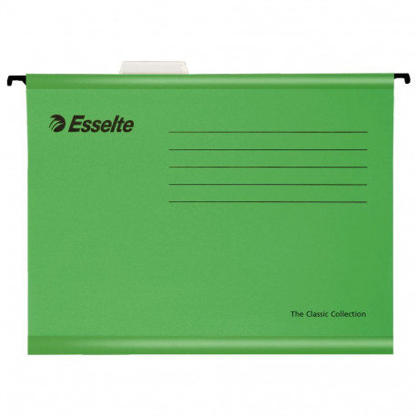 Rippkaaned Esselte Classic A4, roheline (2 tk)