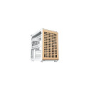 Cooler Master QUBE 500 Flatpack Macaron Edition Midi Tower Cream, Mint colour, Pink
