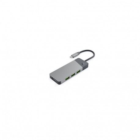 Green Cell HUBGC01 interface hub USB Type-C 5000 Mbit/s Silver