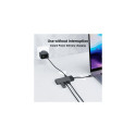 Green Cell HUBGC01 interface hub USB Type-C 5000 Mbit/s Silver