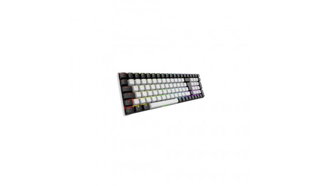 Sharkoon SGK50 S2 bk Gateron Yellow DE keyboard Gaming RF Wireless QWERTZ German