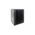 Intellinet 19&quot; Network Cabinet - Wall Mount (Double Section Hinged Swing Out), 15U, 550mm D