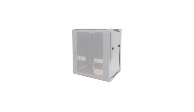 Intellinet 19" Network Cabinet - Wall Mount (Standard), 9U, 450mm Deep, Grey, Flatpack, Max 60k